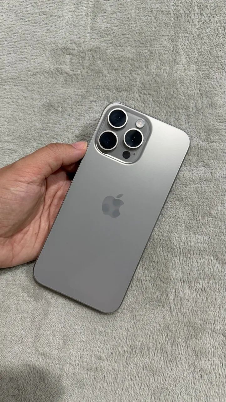 iPhone 15 pro max 256GB - IMPECÁVEL 
