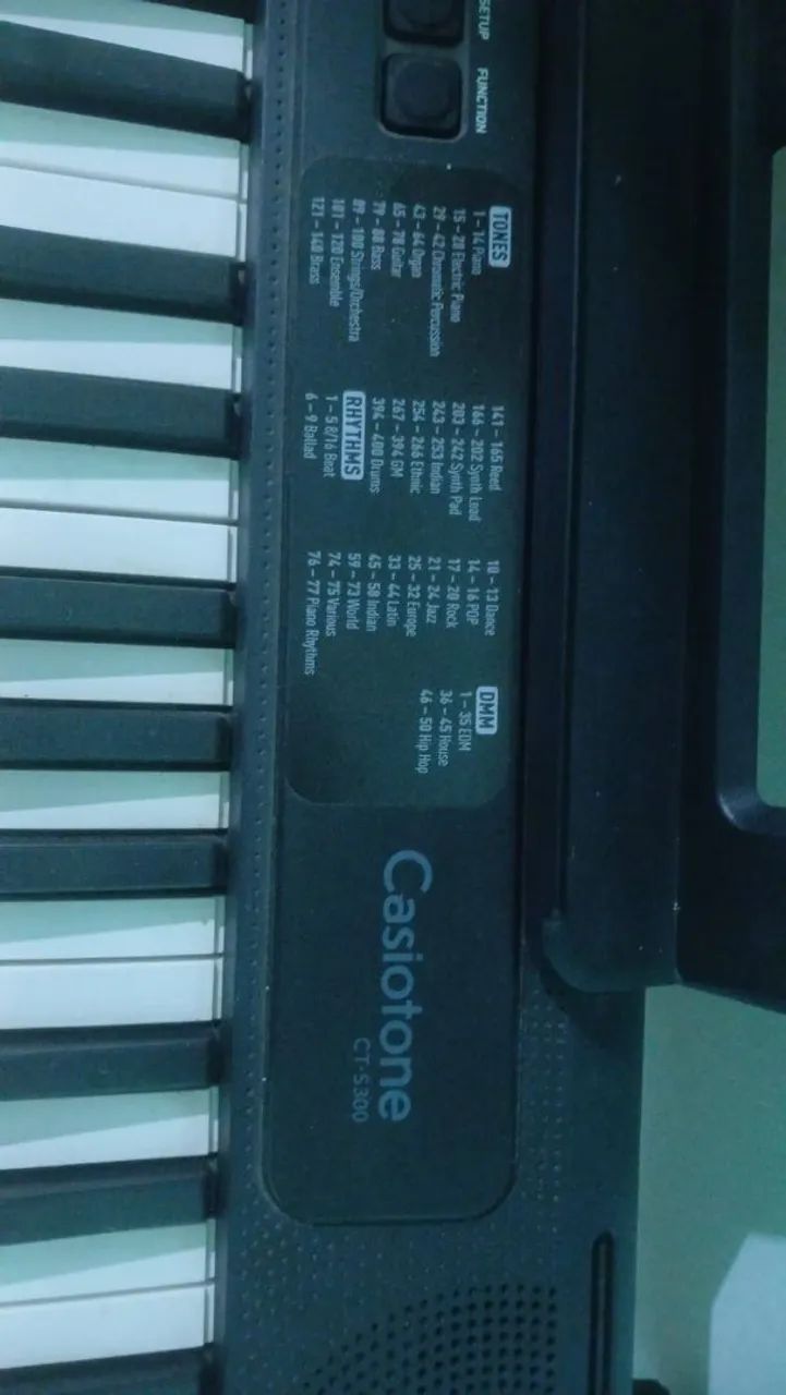 Teclado cassio