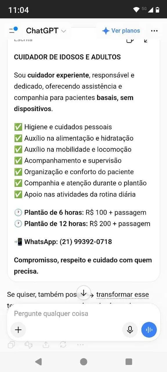 Cuidador  - Foto 2