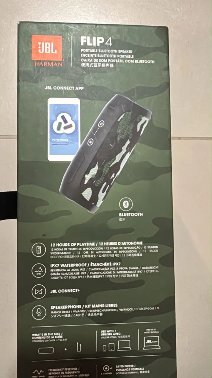 JBL Flip4 caixa de som  - Foto 2