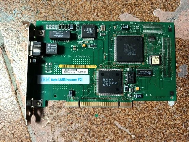 Placa de rede IBM LANStreamer muito nova - sem teste - Foto 3