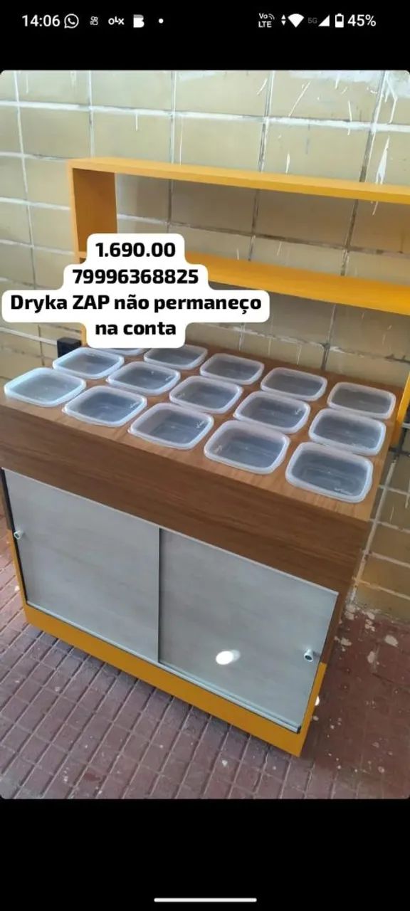 Balcão pra complementos 