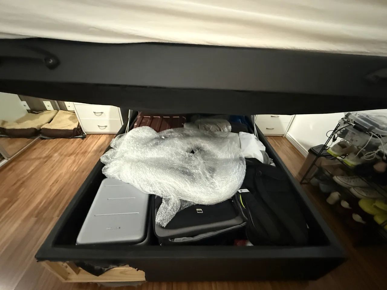 Cama de casal com box baú  - Foto 5