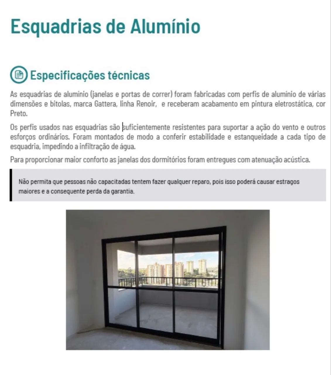 Porta de Correr 3 folhas alumínio  - Foto 3