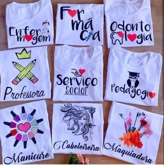 Uniformes de profissões - Personalizamos do seu jeito