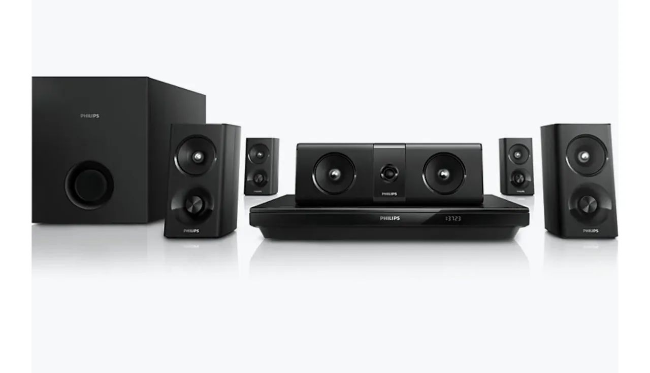 Home Theater com Blu-ray 3D 5.1 - 1000W