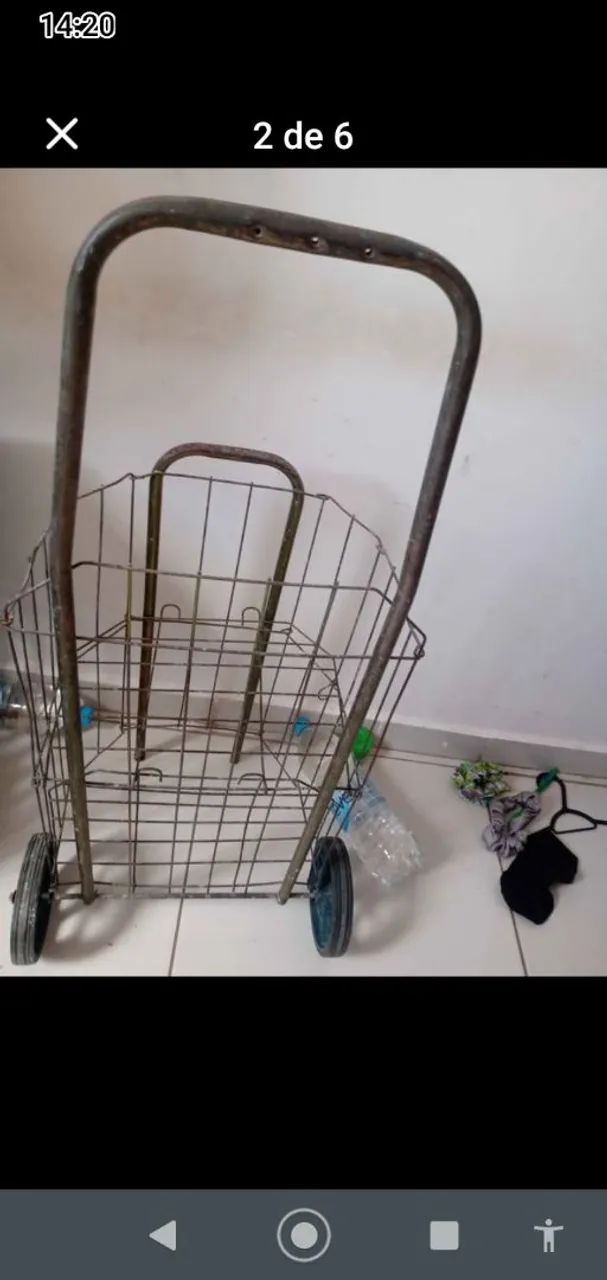 Carrinho de feira  - Foto 2