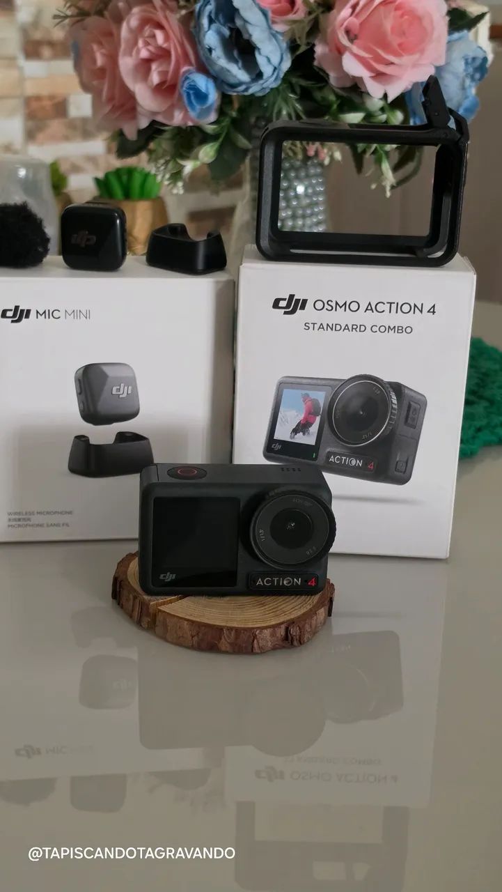 CÂMERA DJI ACTION 4 COM DJI MIC MINI