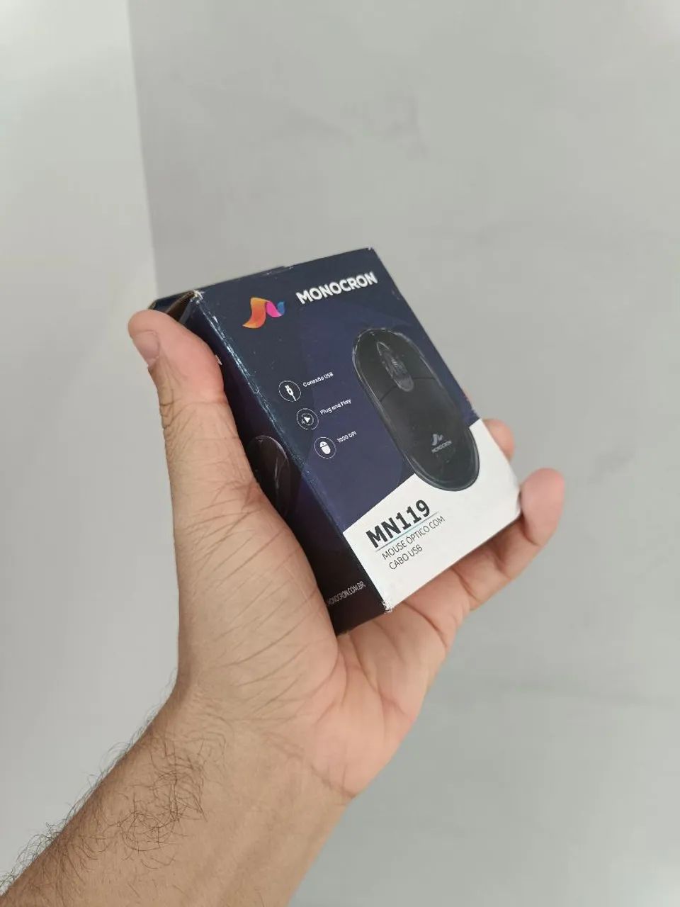 Mouse para notebook e PC com fio - Foto 3