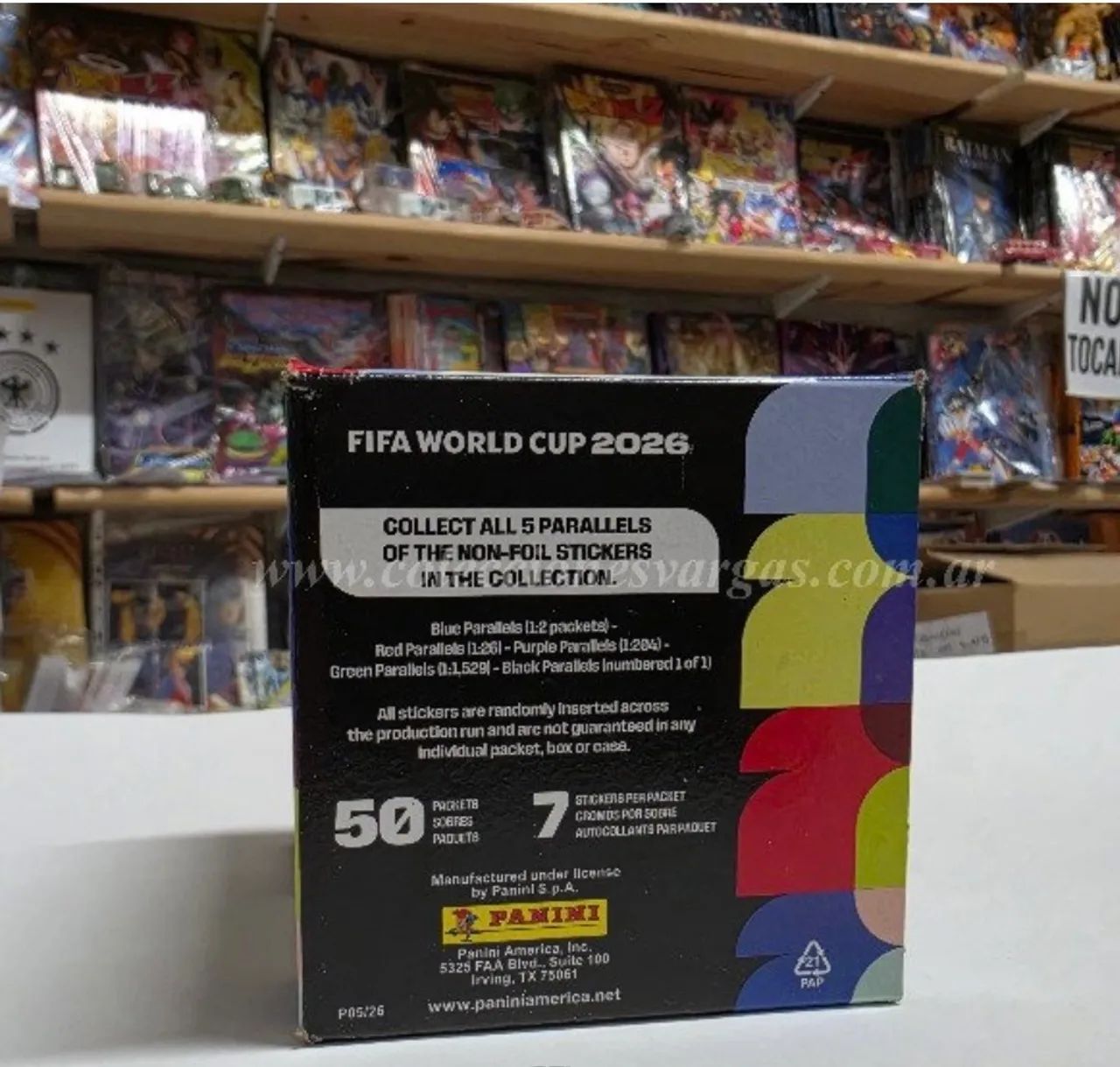 Caixa dos EUA Panini 50 envelopes - Foto 2