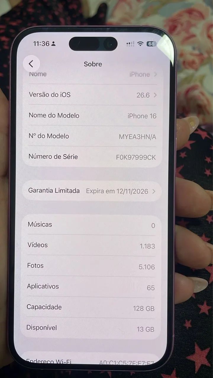 iPhone 16 128 Gb novo  - Foto 3