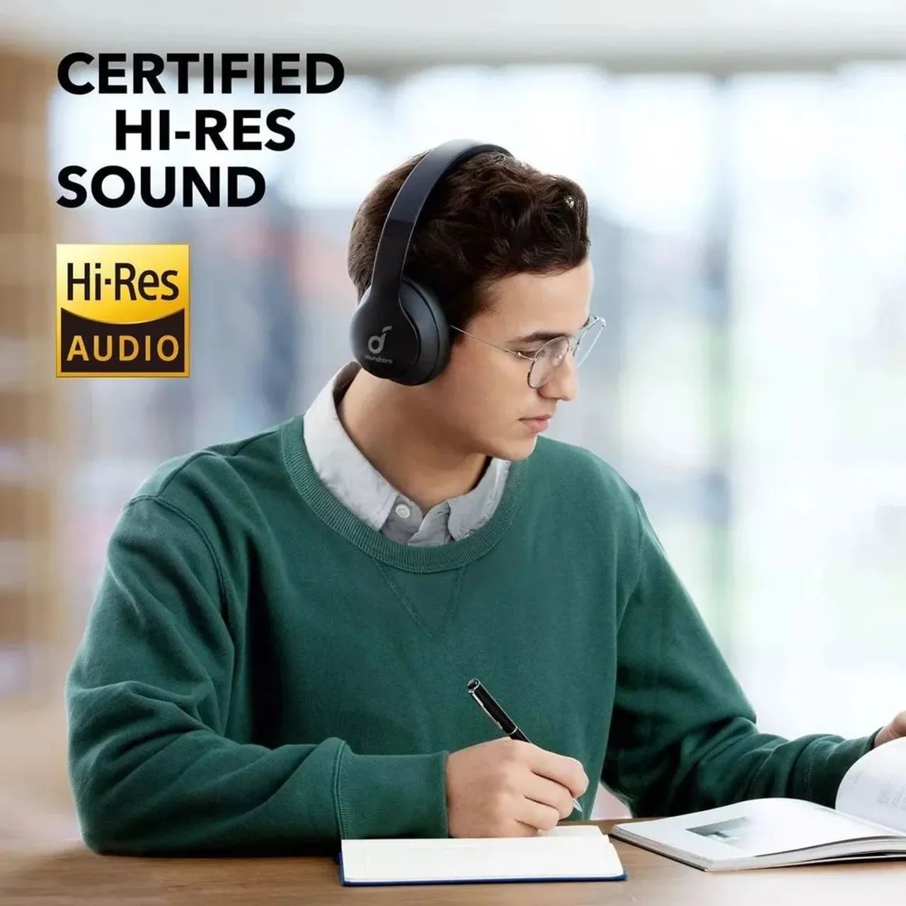 Headphone Bluetooth Anker Soundcore Life 2 Neo - Preto - Foto 5
