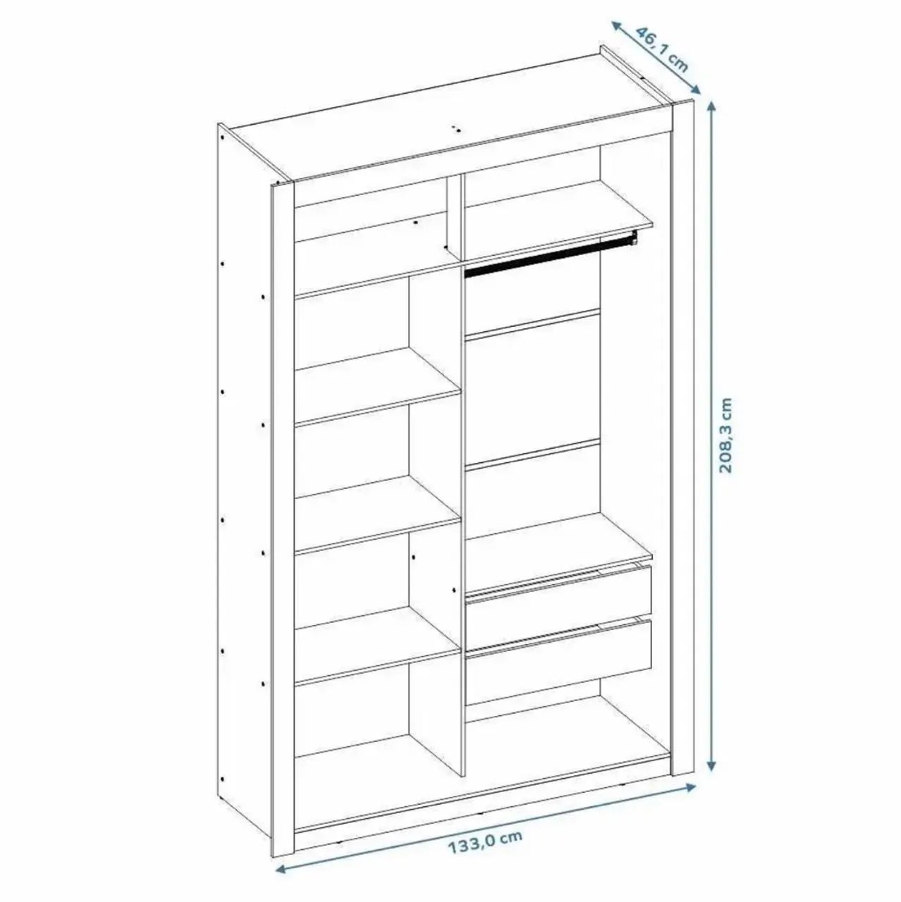 Guarda roupa closet  - Foto 4