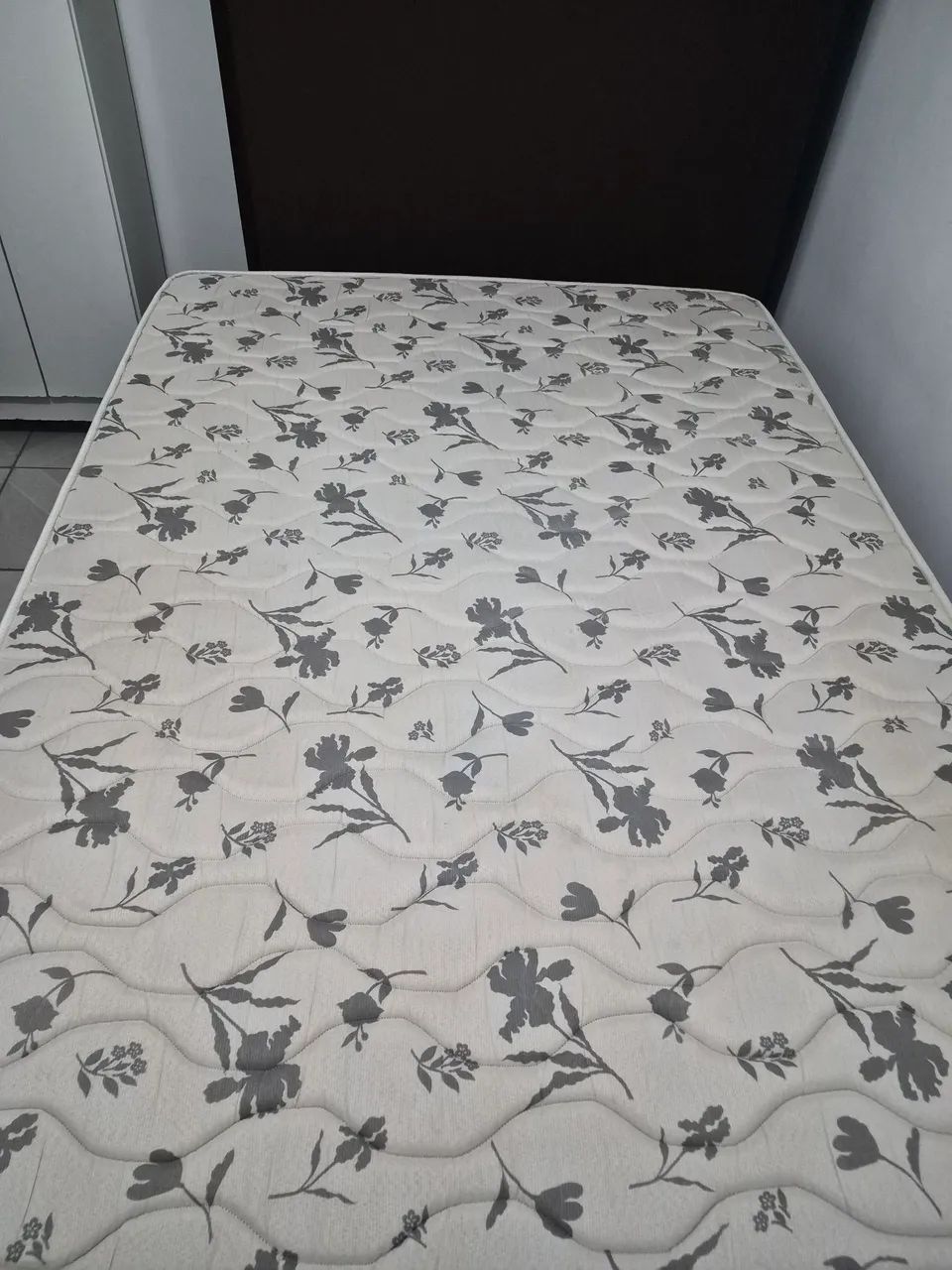 Cama de casal completa base + colchão ortobom - Foto 4