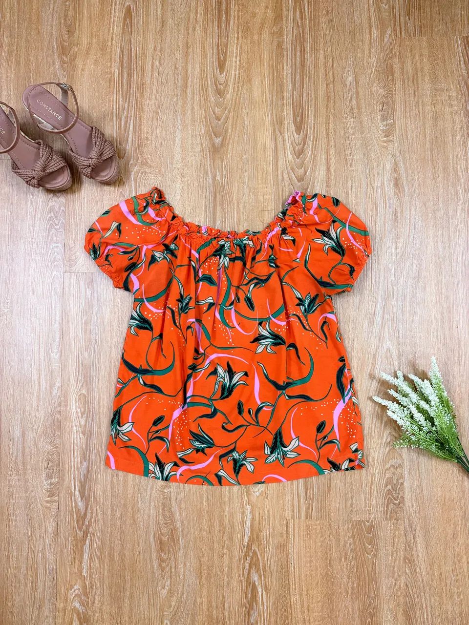 Blusa viscose, tamanho M. - Foto 3