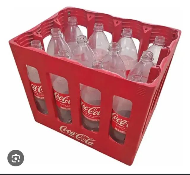 Vasilhame de Coca cola retornável vazio, com caixa  - Foto 2
