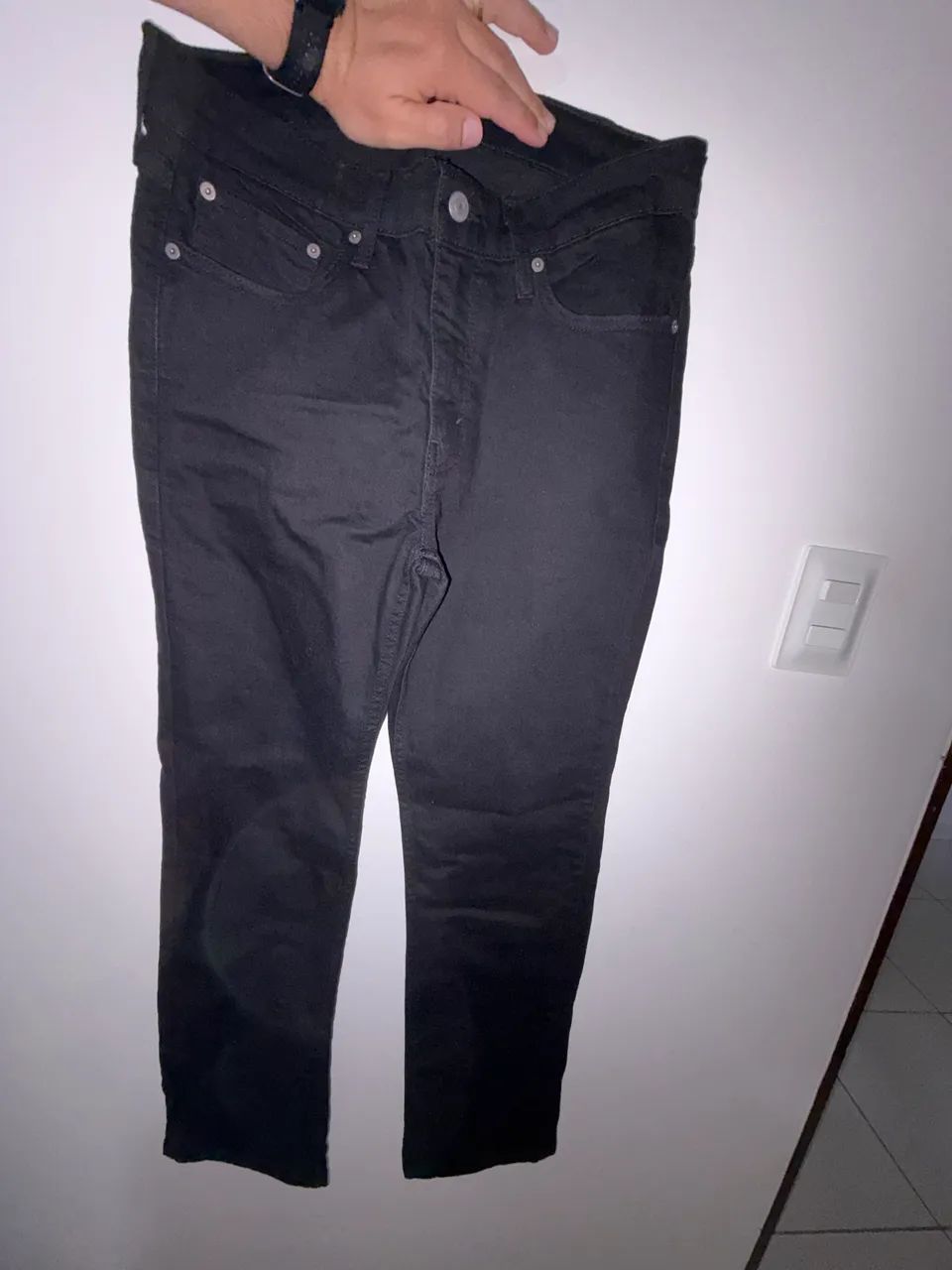 Calça Levis preta tamanho 42 - Nova - Foto 3
