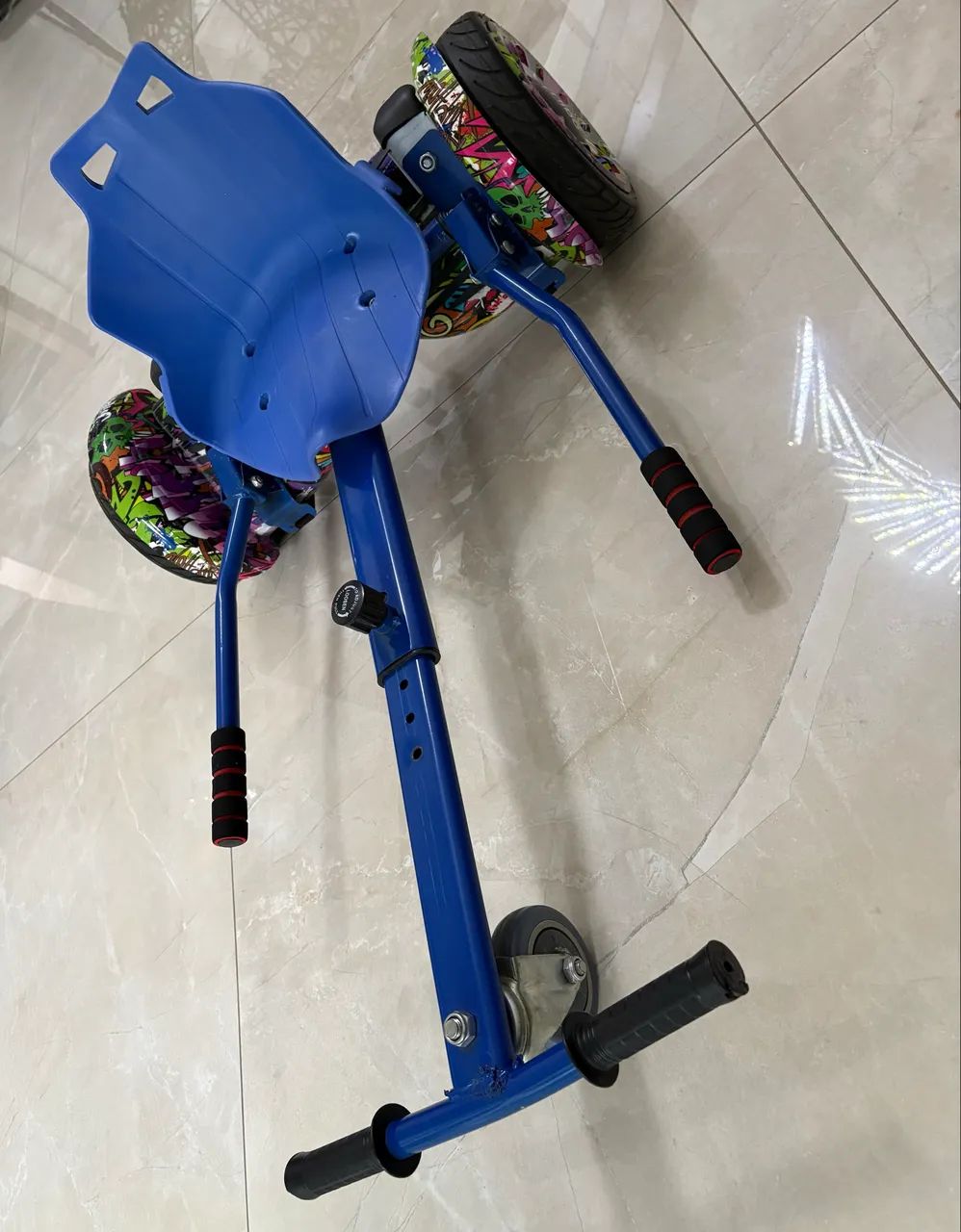 Hoverboard elétrico Mibo Hip Hop 10 polegadas + overkart  - Foto 3