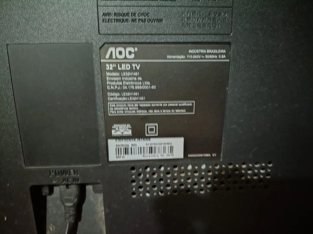 Tv AOC usada. - Foto 5