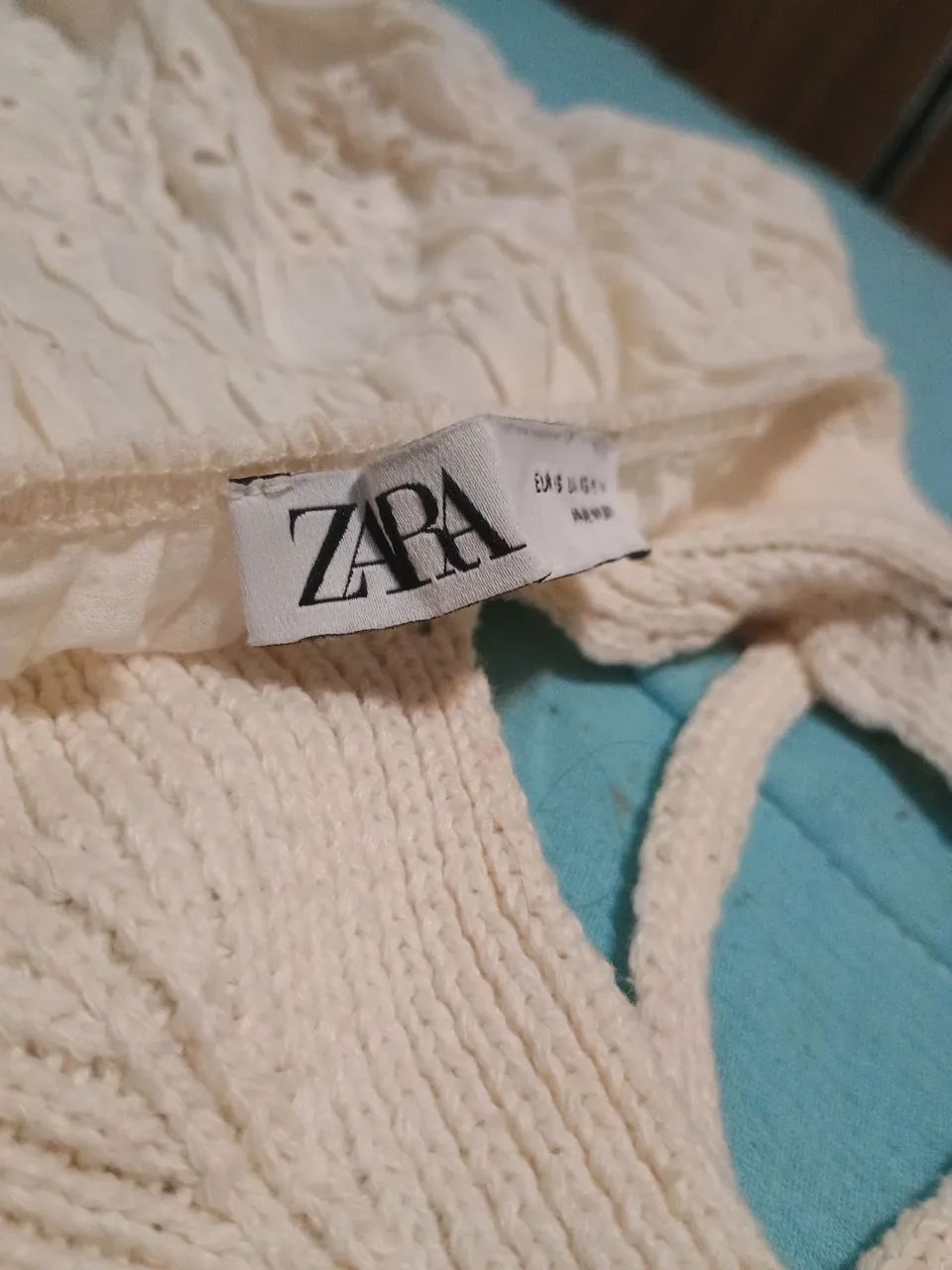Blusinha Zara (P) original usada  - Foto 5