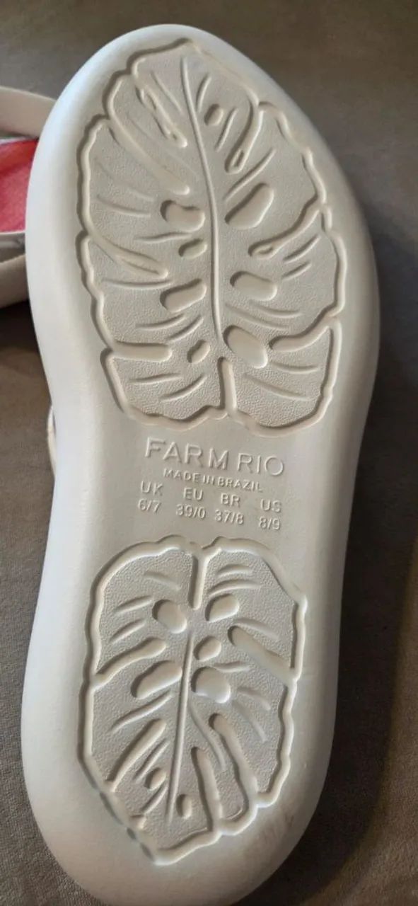Sandália farm canoa