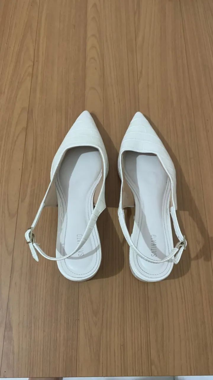 Sandália/Slingback Santinato n 38 - Foto 2
