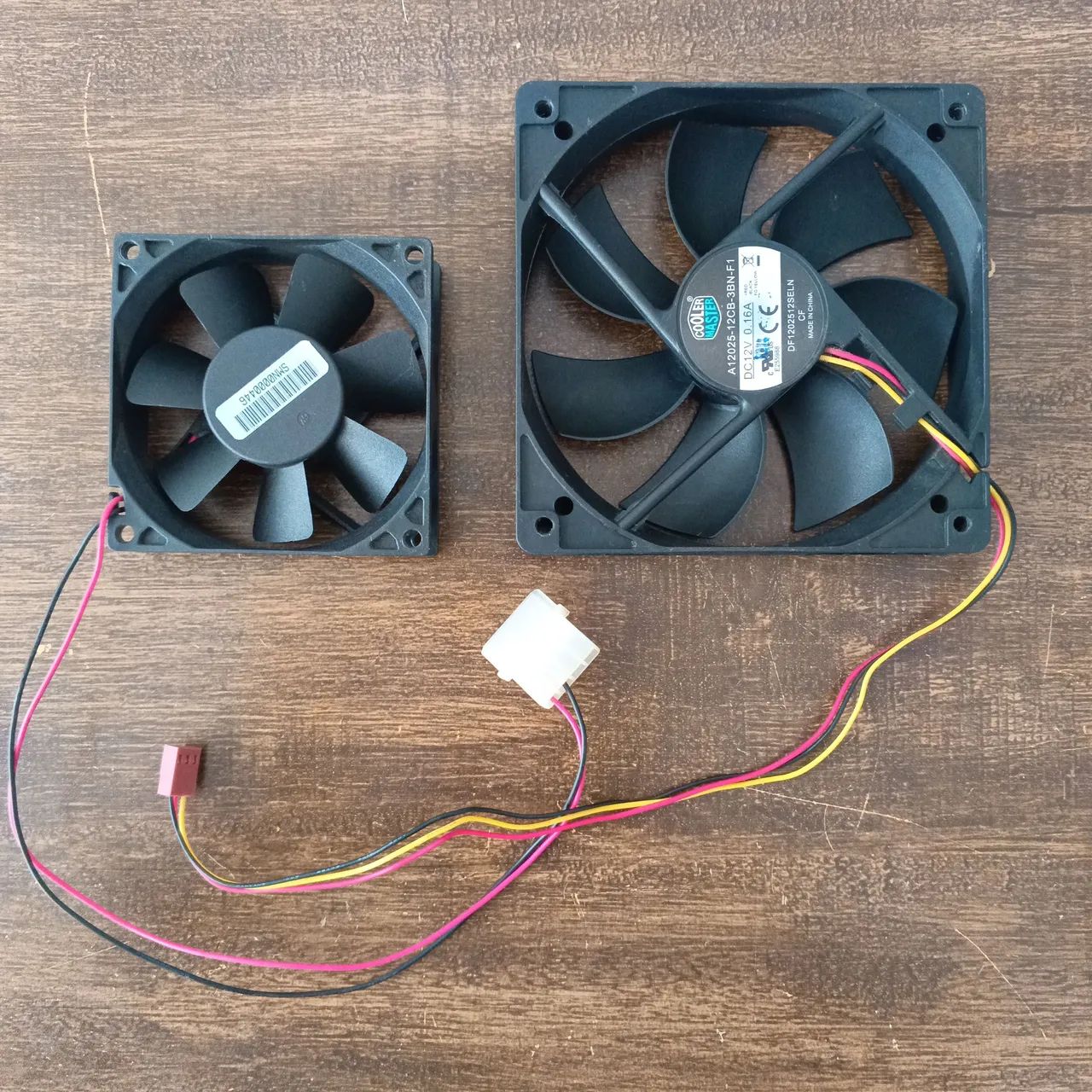 Kit com 2 fans para computador 80mm / 100mm Adda - Cooler Master - Foto 5