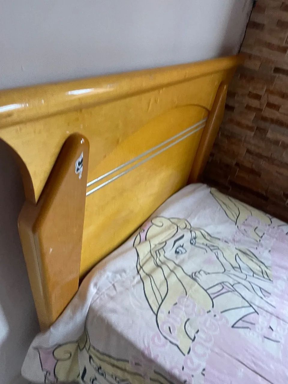 Cama solteiro de madeira  - Foto 4