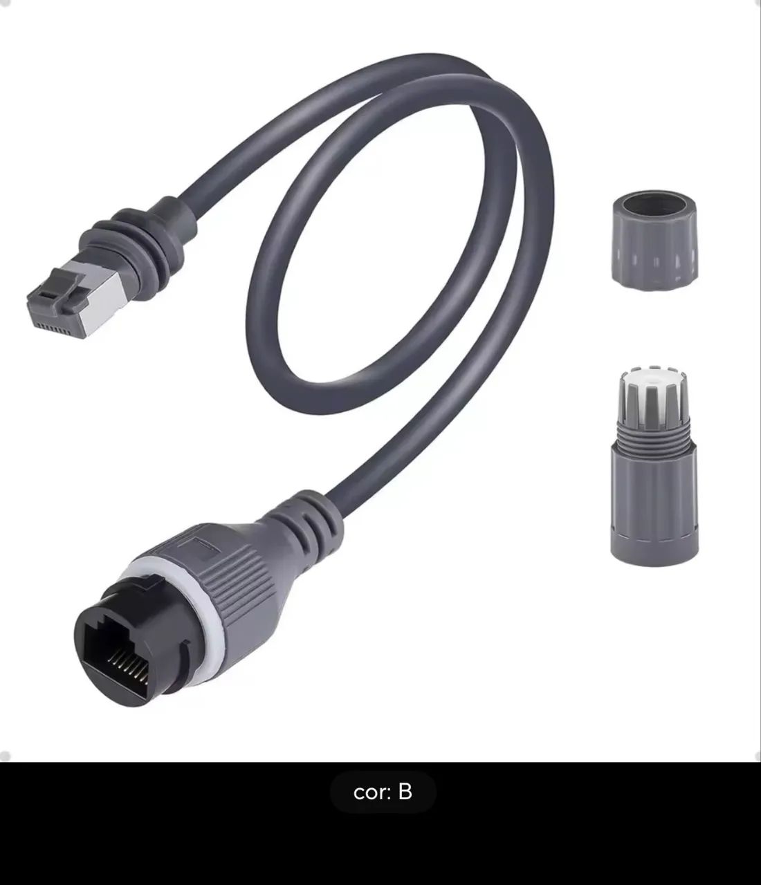 Adaptador Ethernet para Starlink Standard/Gen 3 e Mini, conector à prova d'água, 1000Mbps