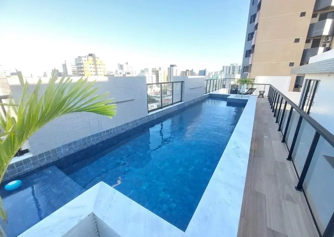 Flat à venda, vagas rotativas, Intermares - Cabedelo/PB