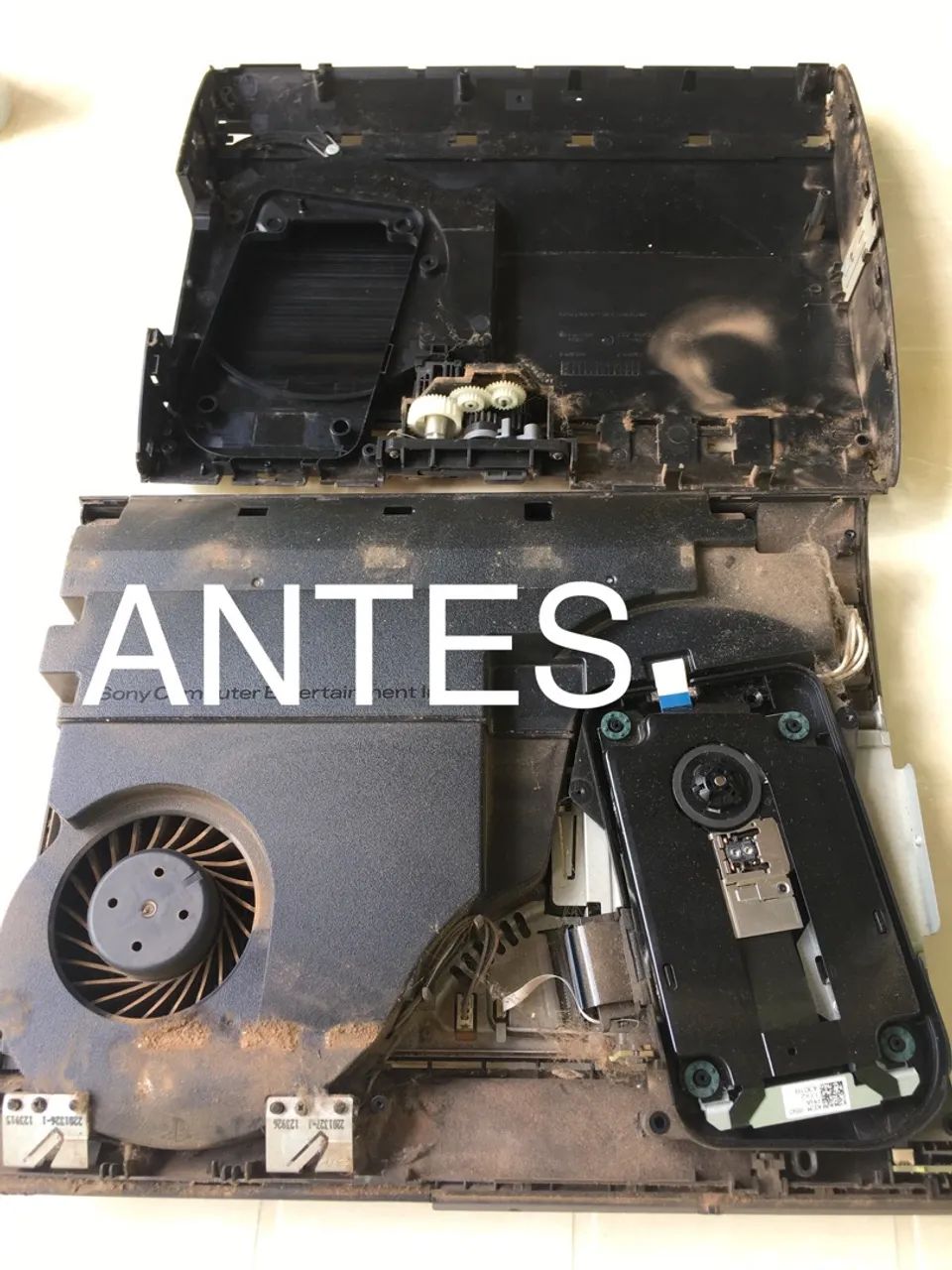 Limpeza interna e troca da pasta termica de Videogames  - Foto 3