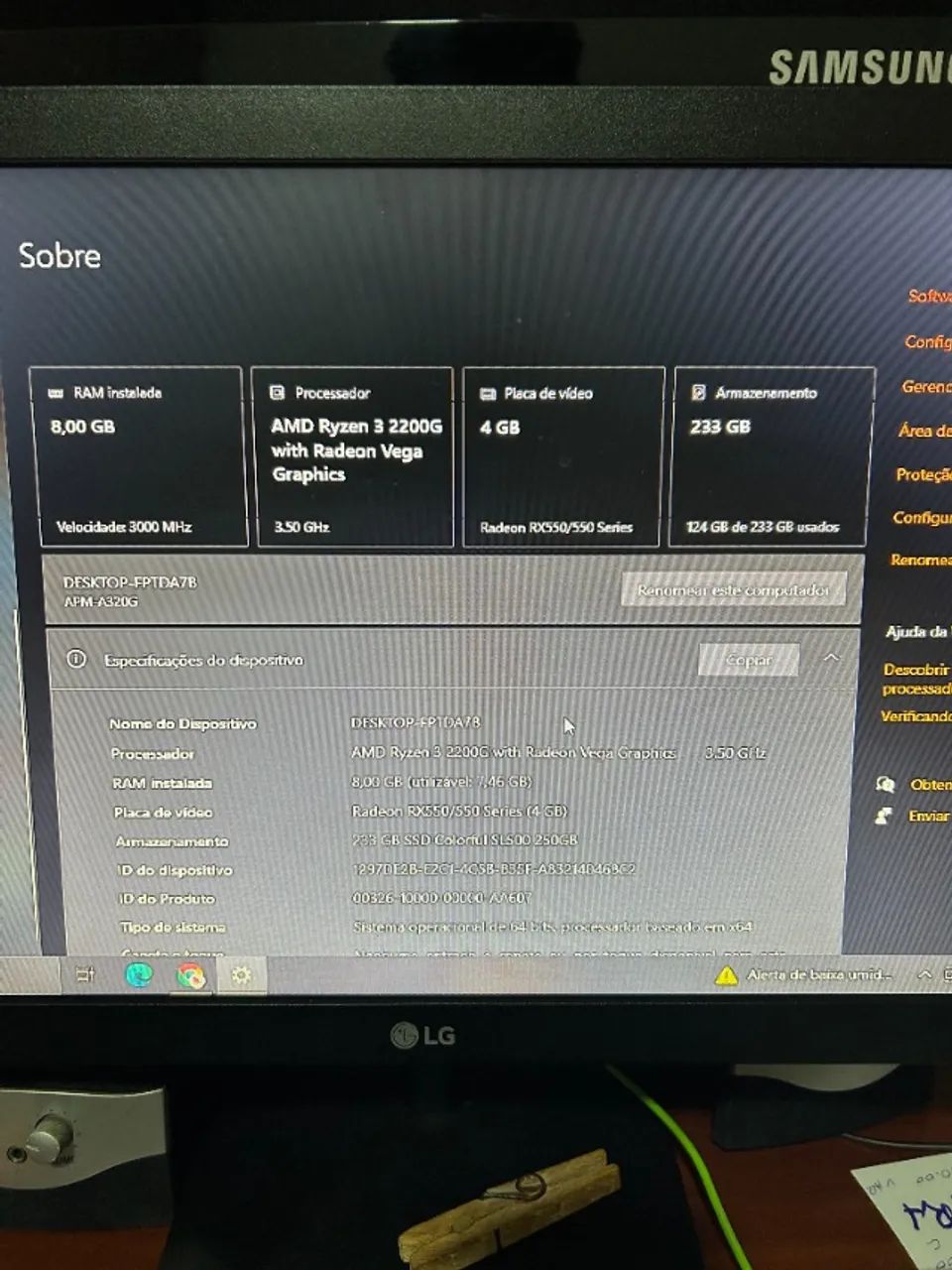 CPU Gamer em perfeito estado - Foto 5