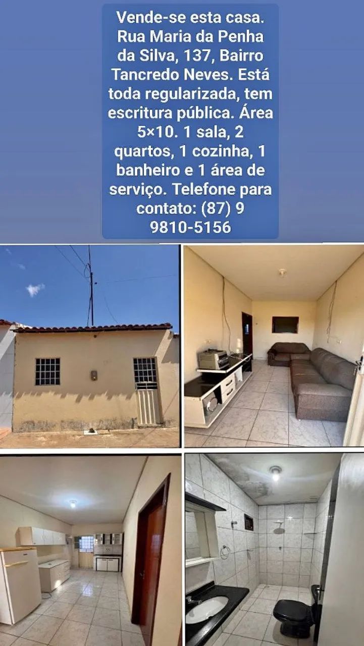 Vende-se casa 90 mil