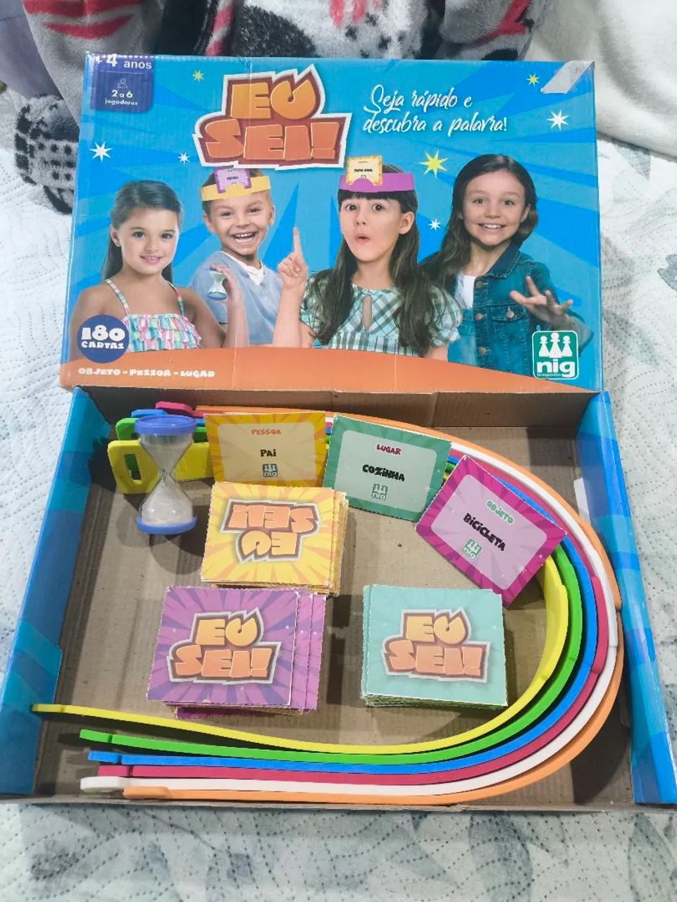 Jogo de Tabuleiro Eu Sei - Foto 2