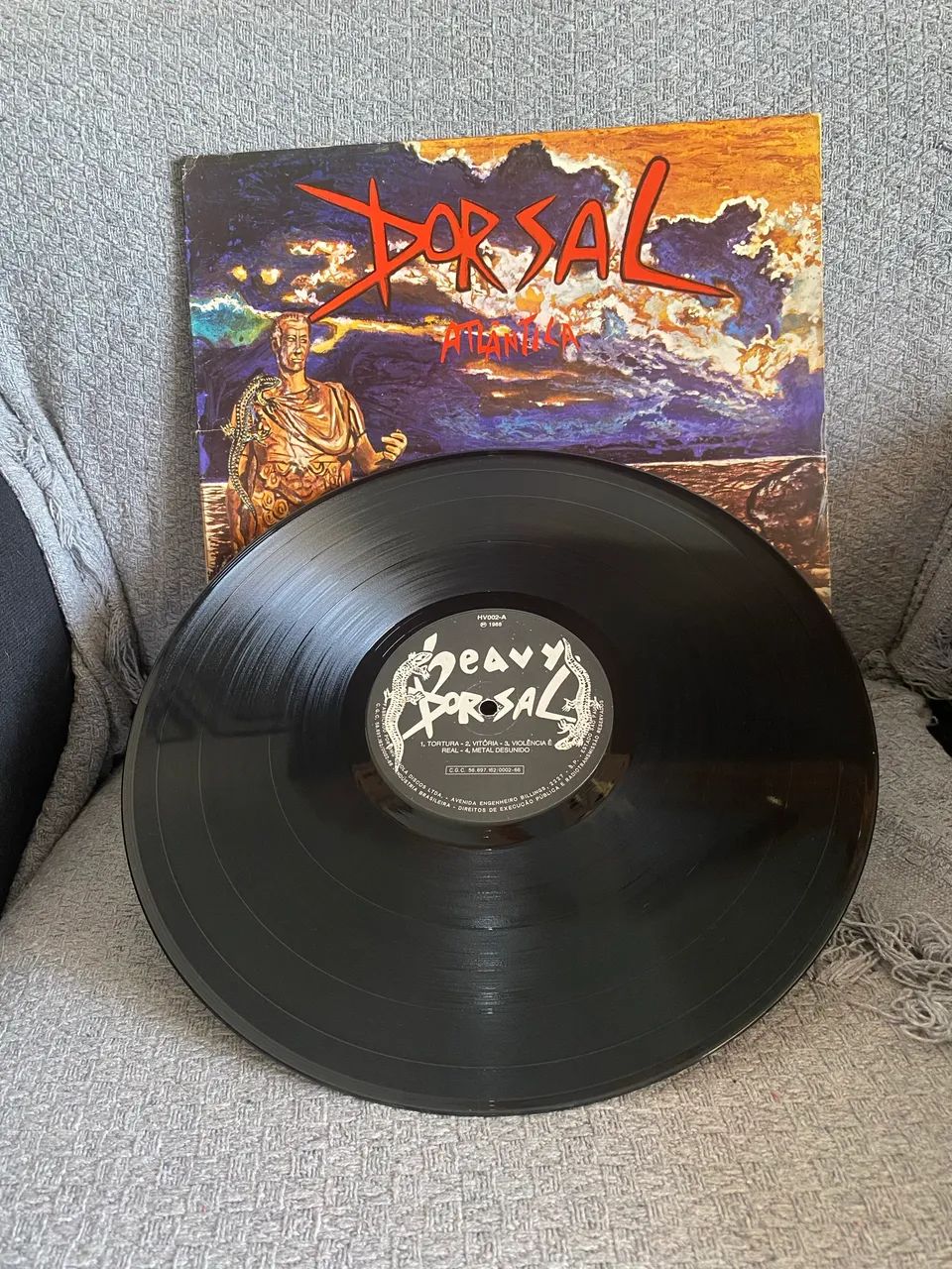 Lote Dorsal Atlântica vinil LP Disco - Foto 2