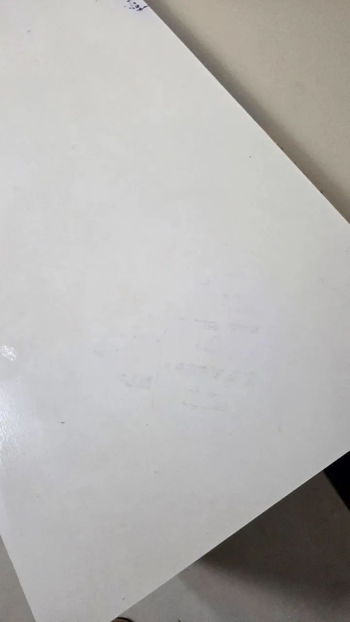 Escrivaninha Branca 3 gavetas - Foto 4