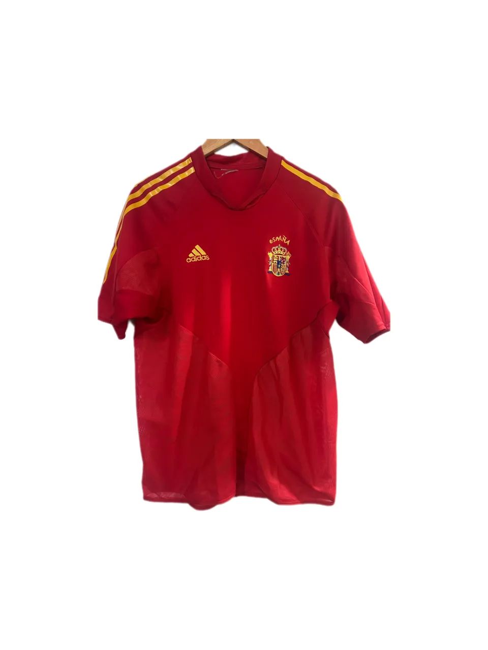 Camisa Espanha 2004 (Raul/7) Original da Época - Roupas Esportivas