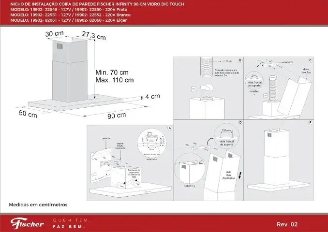 Coifa fischer inox  - Foto 2
