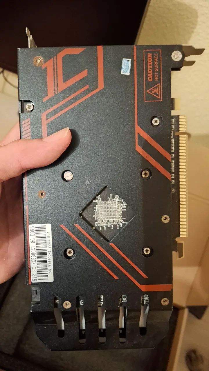 Placa de video RX 5500XT 8GB DDR6 Vendo ou troco - Foto 3