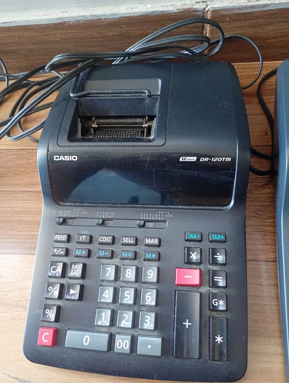 Máquina de calcular Casio DR-120TM - Foto 3
