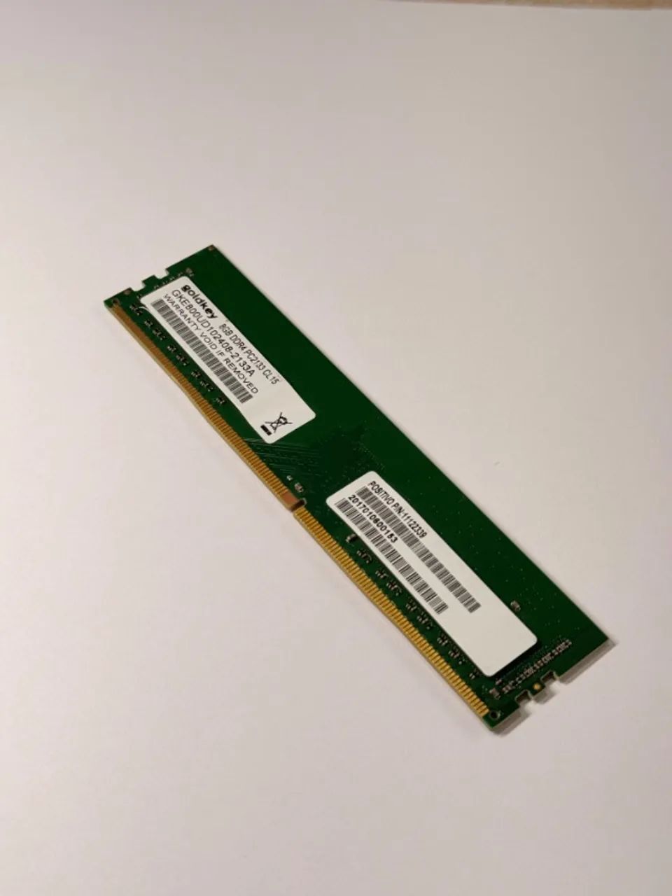 Memória 8gb Ddr4 2133mhz Goldkey Dimm Modelo Gke800ud102408