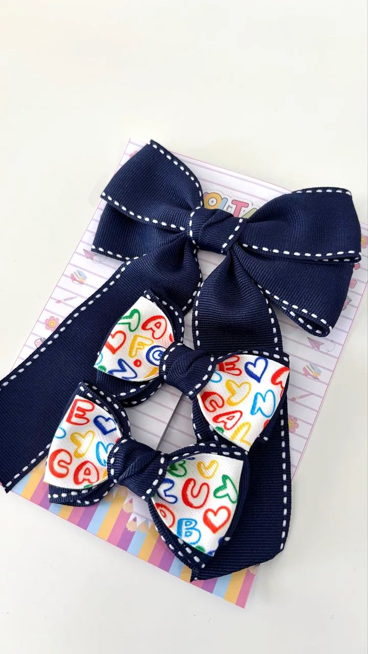 Laço escolar infantil - Foto 5