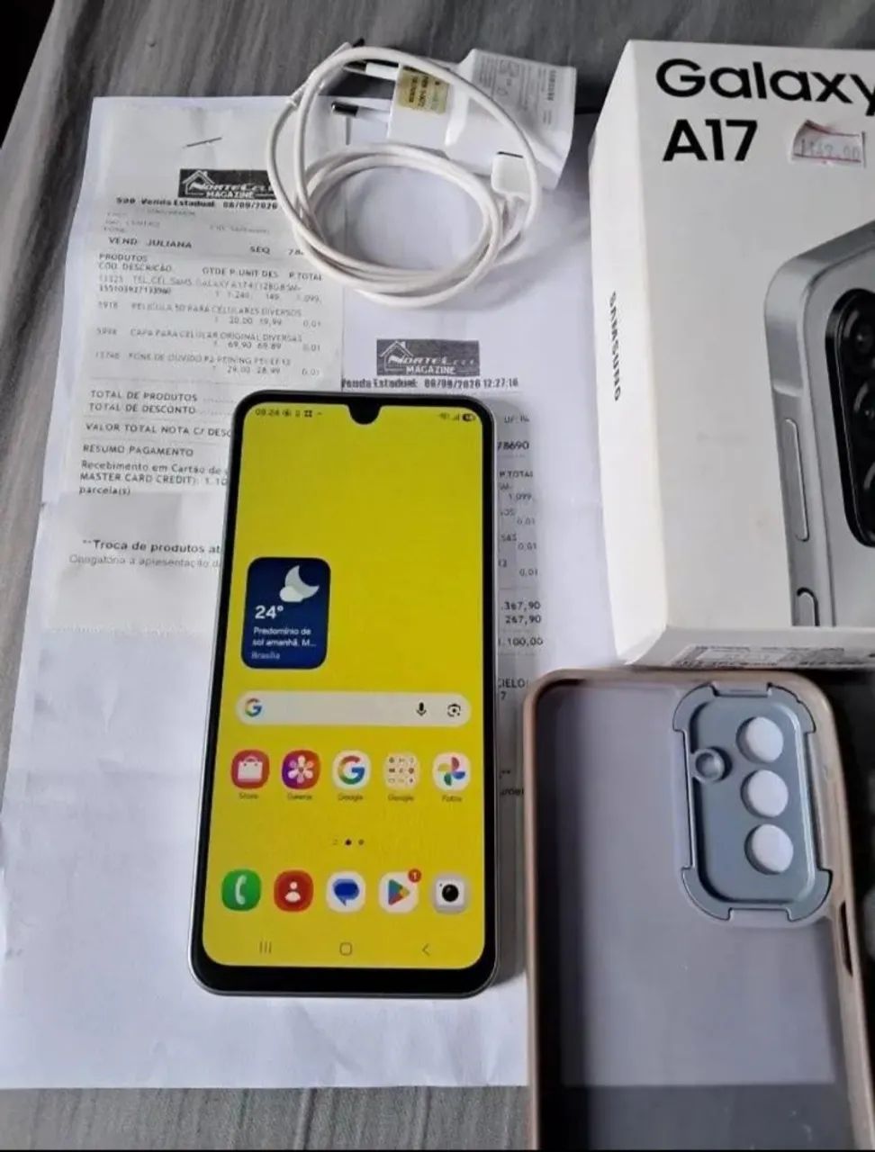 Celular Samsung Galaxy A17 novo perfeito  - Foto 2