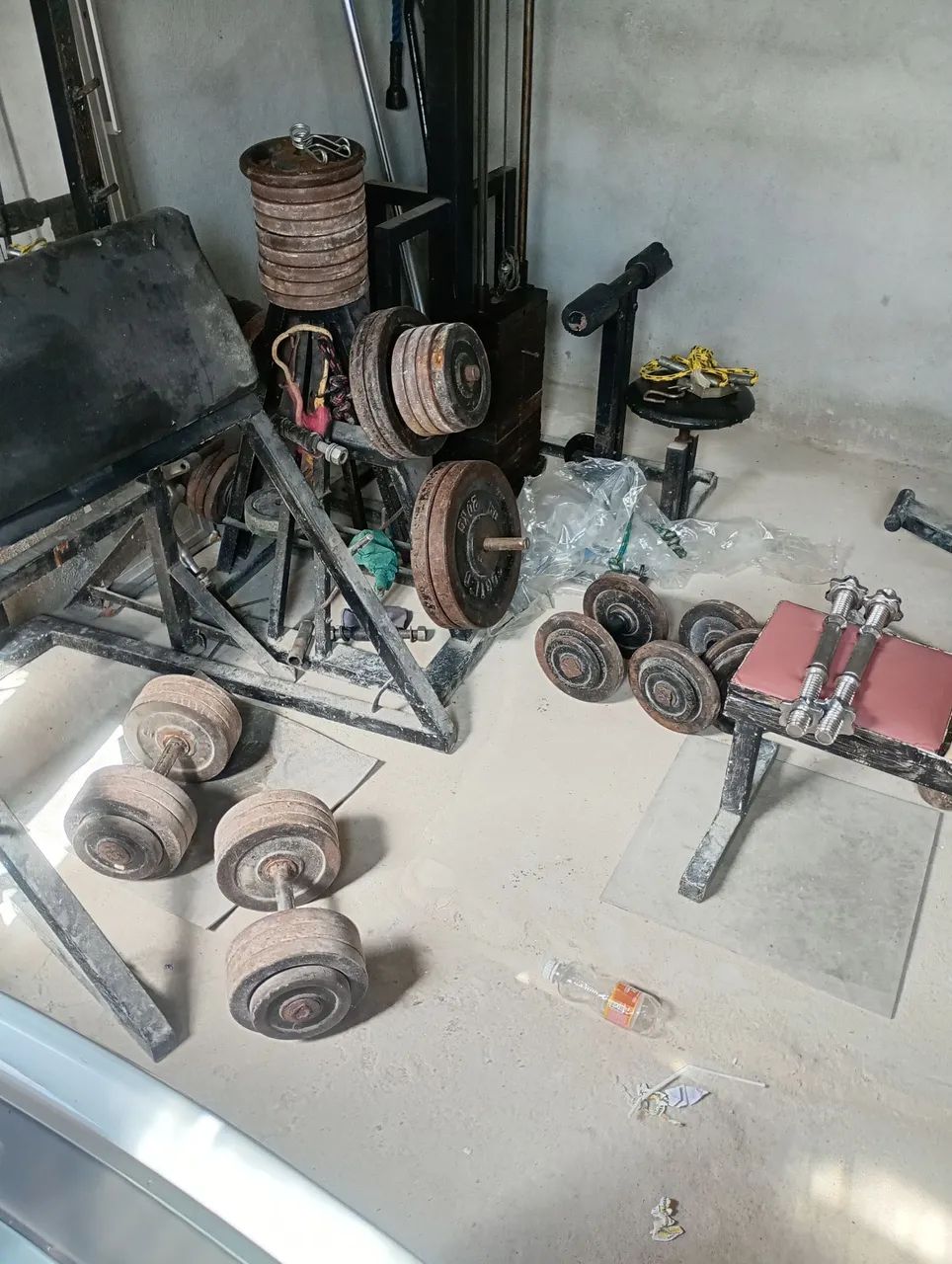 Equipamentos para musculação 