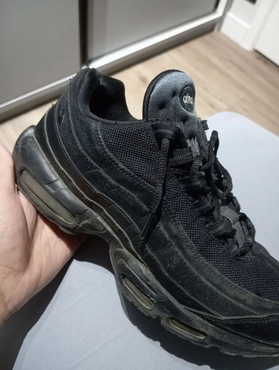 Air Max 95 triple Black  - Foto 3