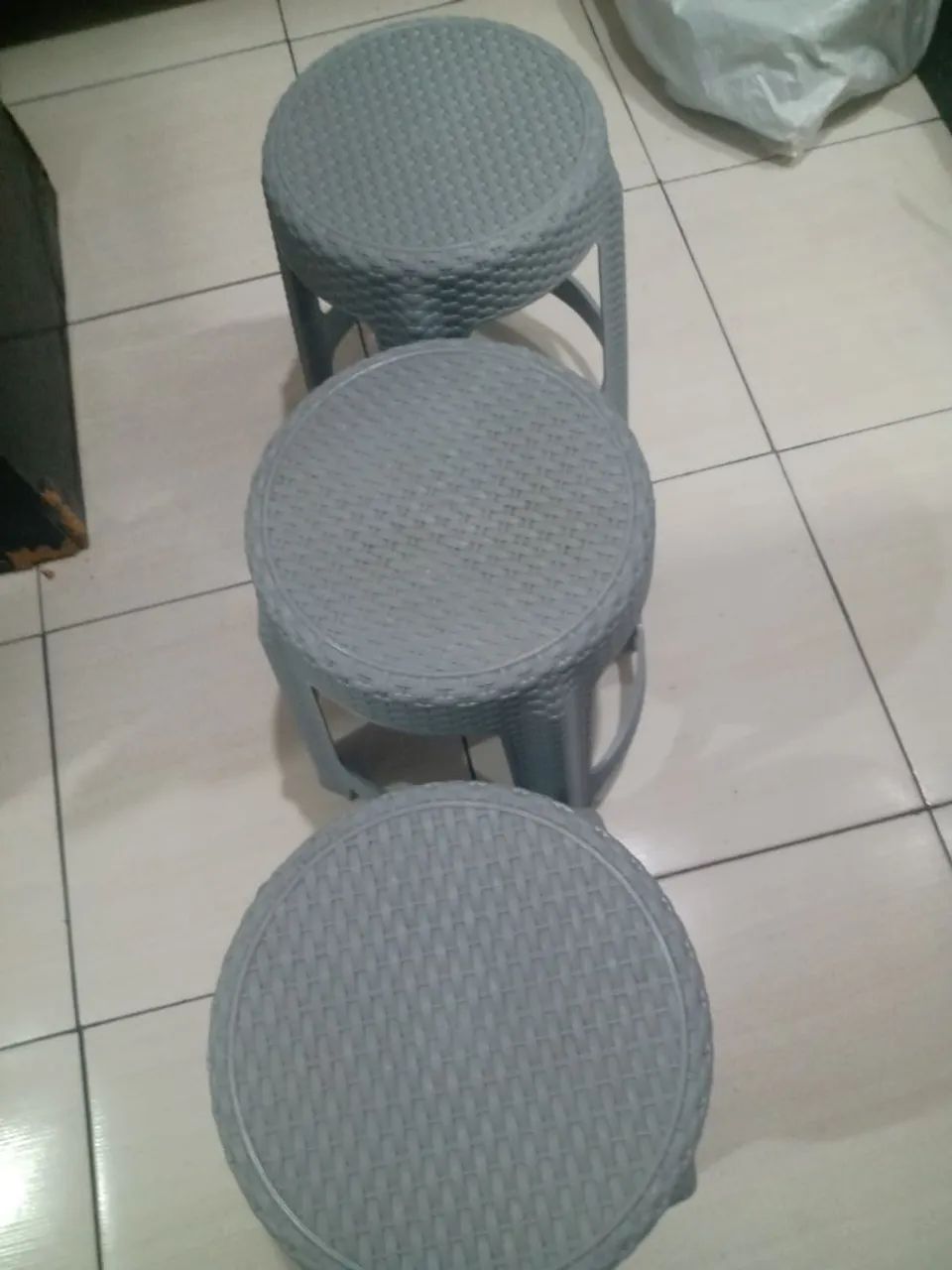 Banqueta de plástico  - Foto 3