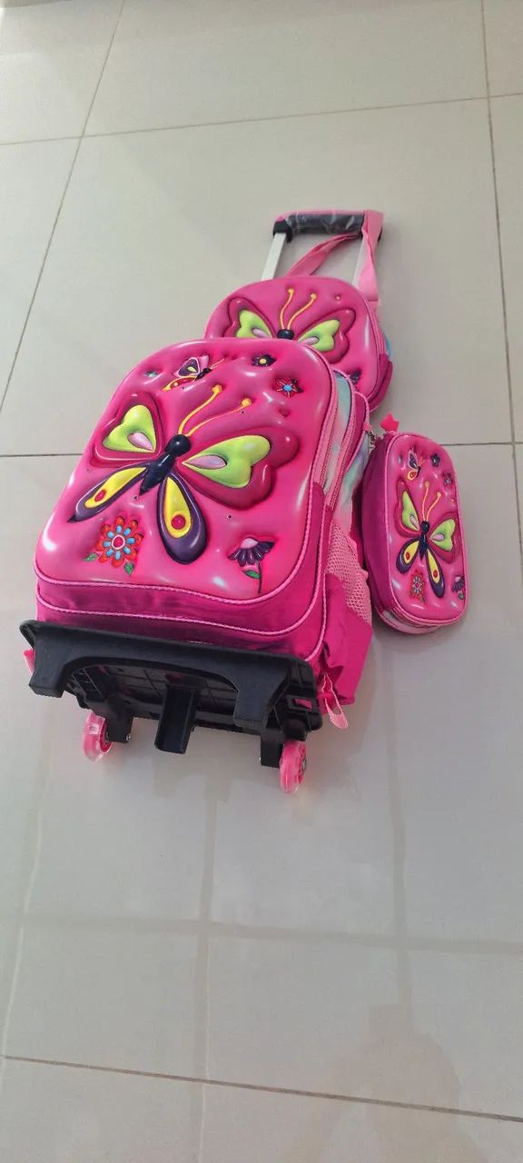 Kit Mochila Infantil Escolar