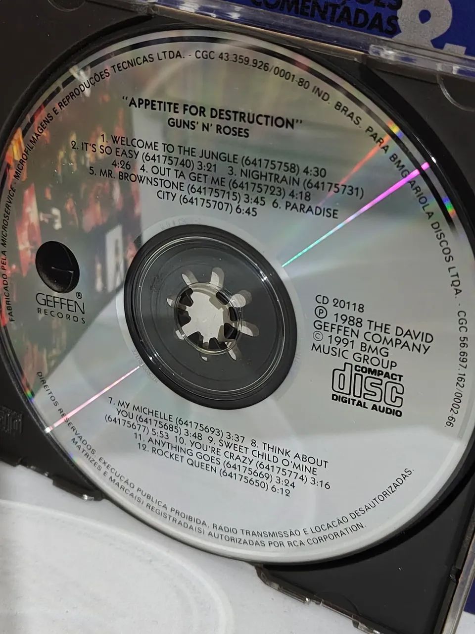 CD Guns & Roses - Appetite for Destrucion - Foto 4