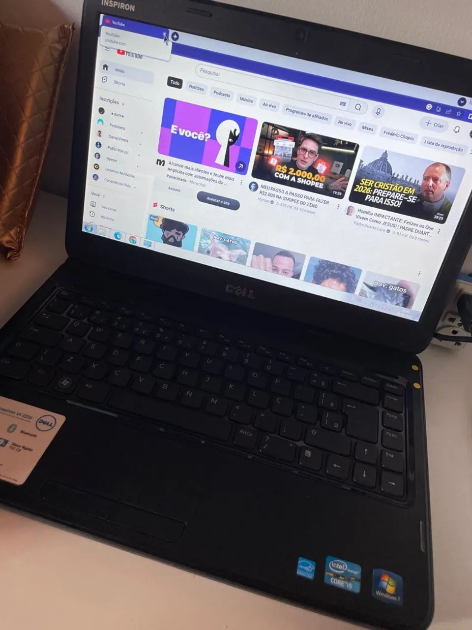 NOTEBOOK DELL INSPIRON N4050 À VENDA