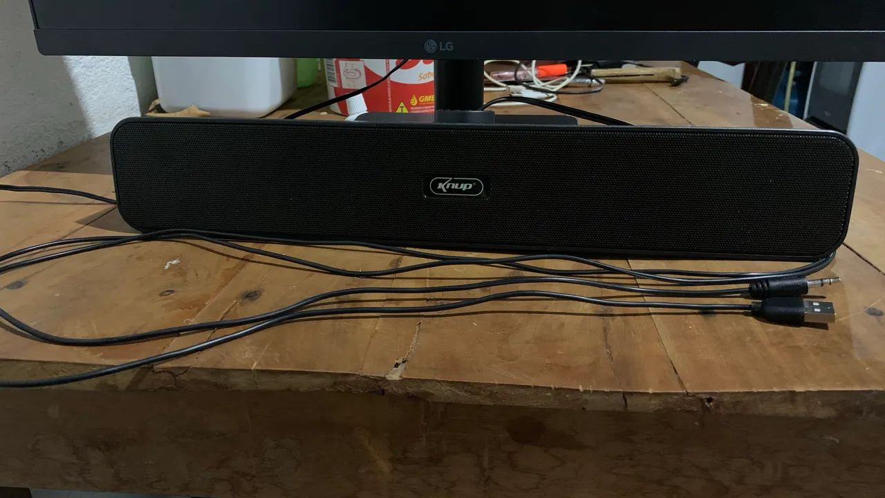 Monitor Gamer LG, 100hz, Full HD + Caixinha de som knup (aceito cartão) - Foto 3